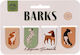 Μαγνητικοί Σελιδοδείκτες Barks Dog 4τμχ Puckator