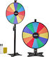 Vevor 610 Mm Wheel Of Fortune Base 12 Positions Adjustable Height Dry Erase Board 2 Markers 6 Colors Easy Assembly Party Pub Exhibitions Carnival Ldscjzl24incq5i6r001v0