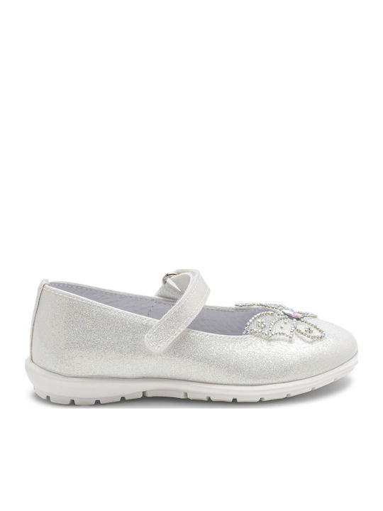 Ricco Mondo Kids Ballerinas with Hoop & Loop Cl...