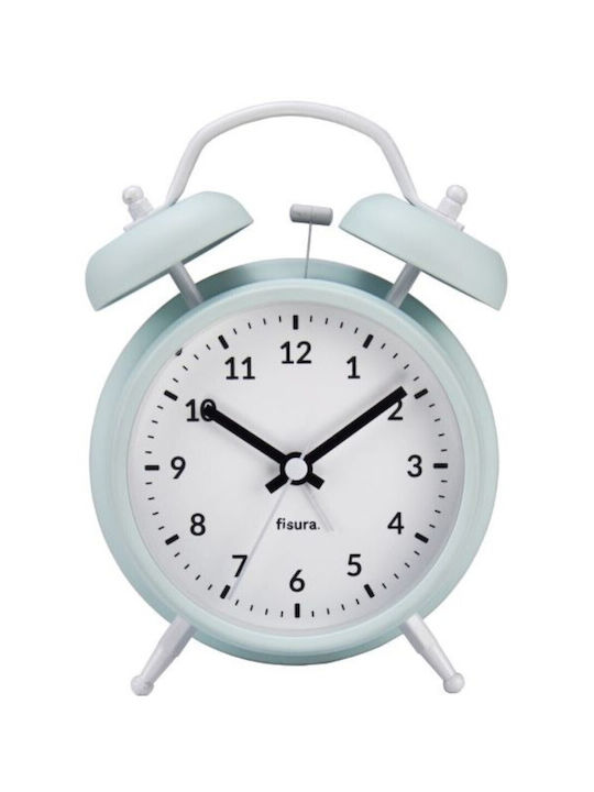 Fisura Επιτραπέζιο Ρολόι με Δείκτες με Ξυπνητήρι Πράσινο FUCL1553
