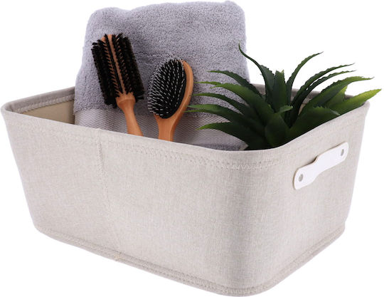 Aufbewahrungskörbe 32.5x45x18 Stoff Beige 10802161 32.5x45x18 Material