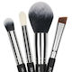 SensoPro Set Cu Pensule De Machiaj Pentru Eye Liner Din Perie Sintetică 4 Bucăți