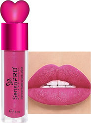 Matt Flüssiger Lippenstift Stardust Glitzer Samt Sensopro Milano Astral Rose