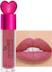 Matte Liquid Lipstick Stardust Glitter Velvet Sensopro Milano Nebula Wine