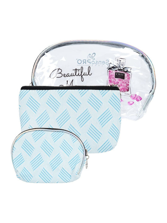 Sensopro Milano Cosmetic Wallet Festival Wave Set 3 Pcs