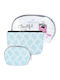 Sensopro Milano Cosmetic Wallet Festival Wave Set 3 Pcs