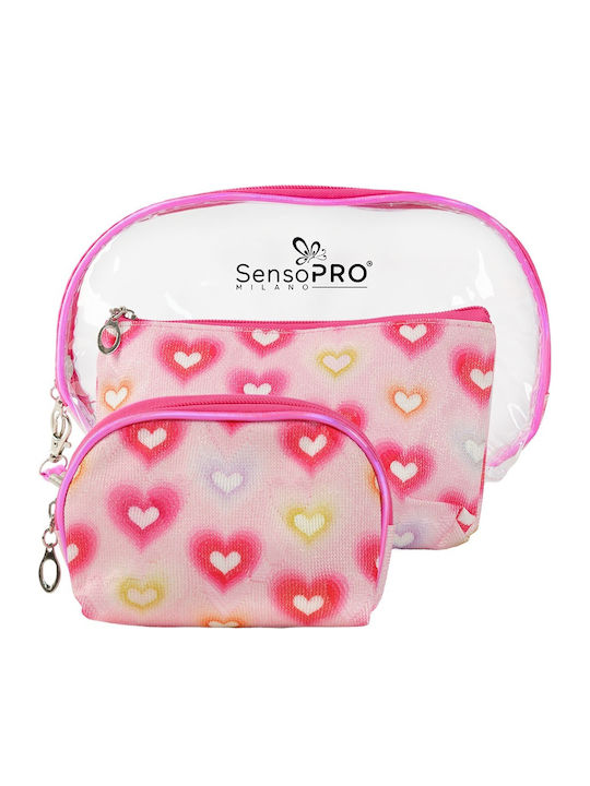 Sensopro Milano Portfard Cosmetic Set Aventură Kiss 3 Bucăți