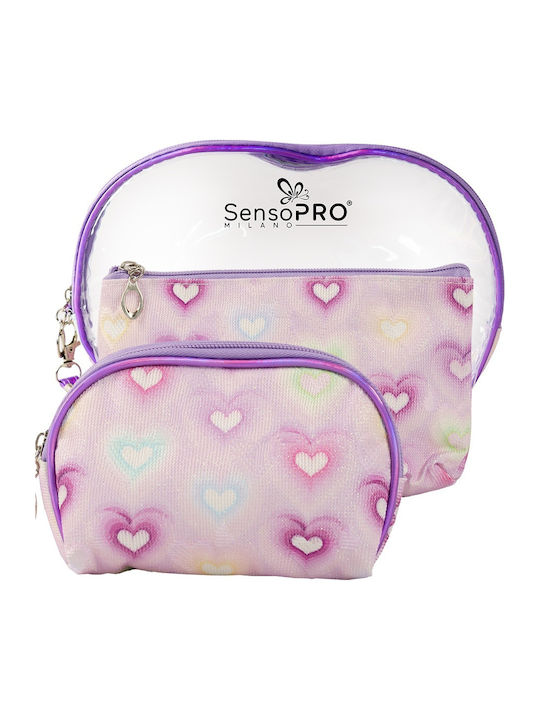 Sensopro Milano Cosmetic Wallet Adventure Glow Set 3 Pcs