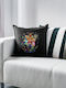 Mario Galaxy Kids Throw Pillow Couch Black 100% Cotton Filling 50x50cm