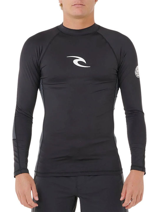 Rip Curl Αντηλιακή Μπλούζα Μαύρη