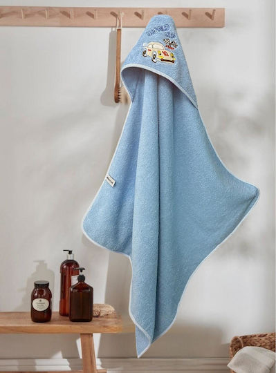 Linea Home Baby-Badetuch mit Kapuzen 75x80cm