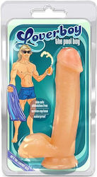 Dildo Dildo cu Scrotum și Ventuză Roz