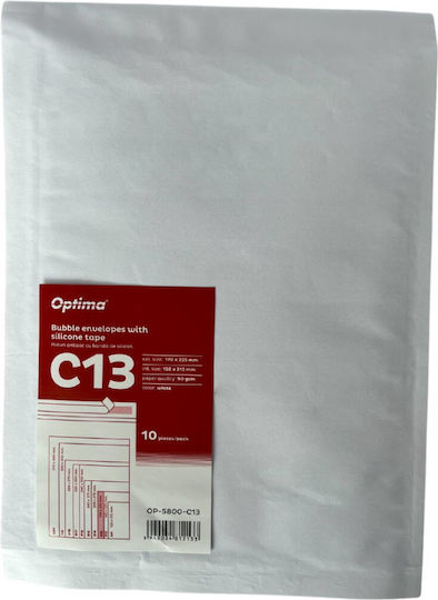 Optima Set Plicuri 10 Bucăți Albe