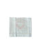 Tiny Toes Set Baby Cradle Cotton Satin Green Sheets 2 Pieces