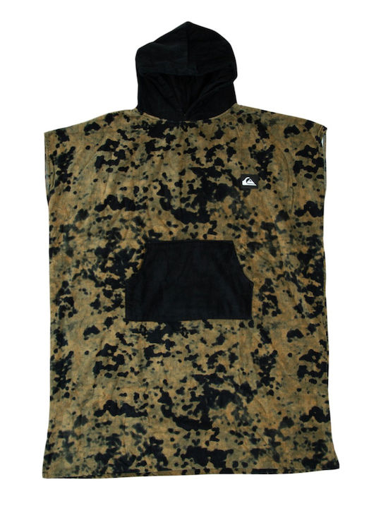 Quiksilver Cotton Green Beach Poncho