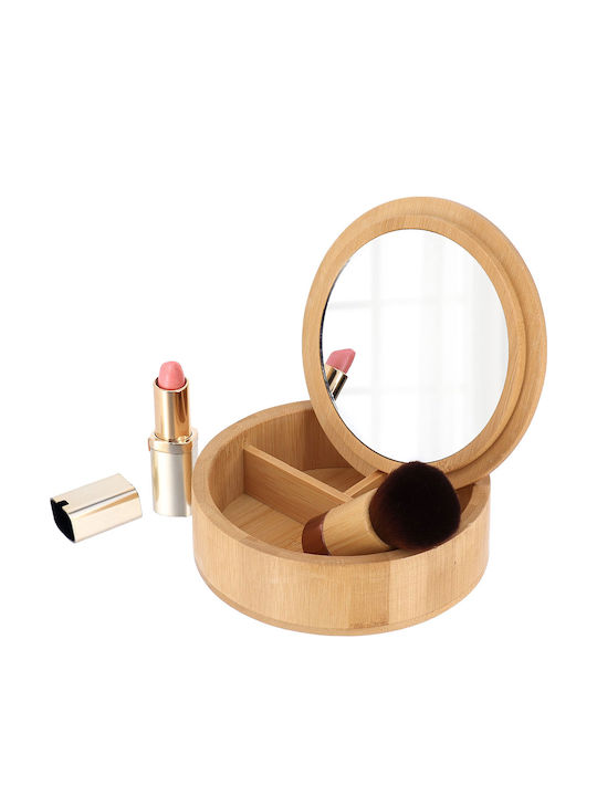 Κουτί Κοσμήματα & Καλλυντικά Φ13.5x4 T-d Bamboo 8566195 Φ13.5x4