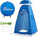 WolfWise Сцена Camping Pop Up Тоалетна Синя 61x4.3см