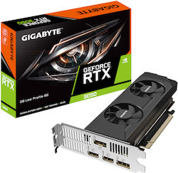 Gigabyte GeForce RTX 3050 6GB GDDR6 OC Low Profile 6G Placă