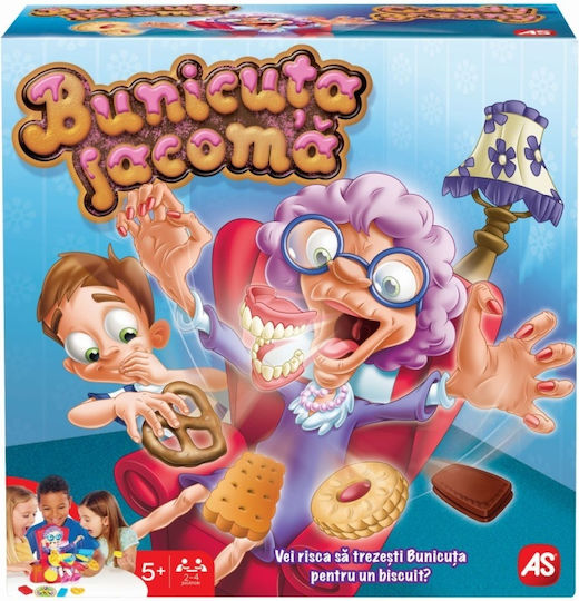 Επιτραπέζιο Παιχνίδι The Greedy Little Grandma για 2-4 Παίκτες 5+ Ετών (RO) AS