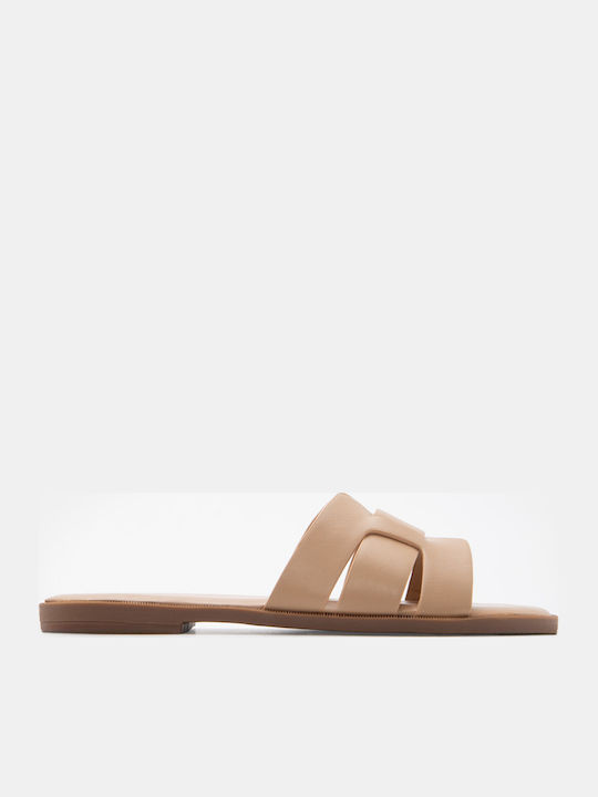 Luigi Women's Beige Flat Sandals