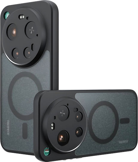 Back Cover Din Silicon Negru (Xiaomi 17 Ultra)