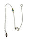 Kontopoulos Women's Bracelet with Eye Design Gold Plated Silver