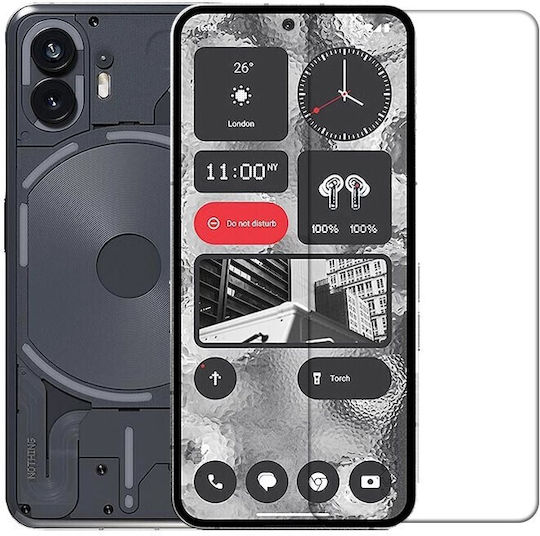 Folie Protectie Ecran Tempered Glass Nothing Phone 2 Sticla Protectoare Compatibila Nothing Phone 2 2.5d Hd Transparenta