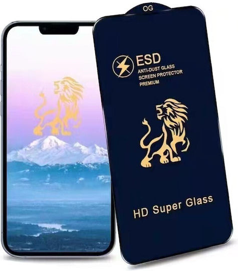 0.3mm Gehärtetes Glas Schwarz Displayschutzfolie für Galaxy A55 Oppo A55 5G