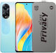 0.3mm Privacy Screen Protector Μαύρο (Oppo A98)
