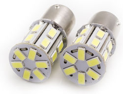 CarGuard Λάμπα P21W / BA15S LED Λευκό