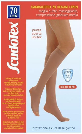 Scudotex Κάλτσες Ριζομηρίου 70 Den Μπεζ