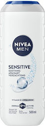 Nivea Sensitive Gel De Duș Hidratant Pentru Băr...