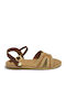 Women's Flat Sandals Brown