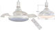 Closed Type (Ceiling Light) 20cm With Light White