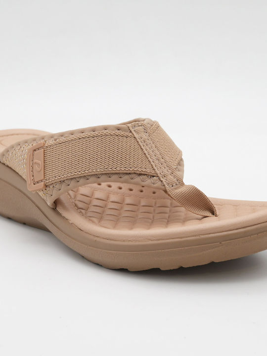 Sandale Casual Damă Anatomici Din Piele Bej