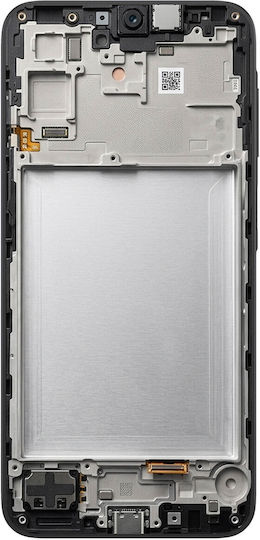 Clappio Vollbild Galaxy A17 5G TFT LCD Panel Rahmen Einfache Installation Schwarz