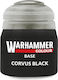 Games Workshop Χρώμα Μοντελισμού Corvus Black Base 12ml