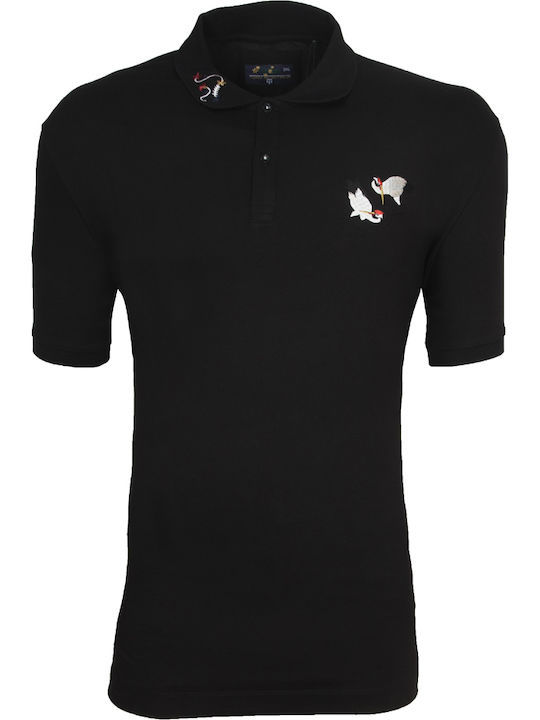 Tony Montana Polo Μπλούζα Μαύρη