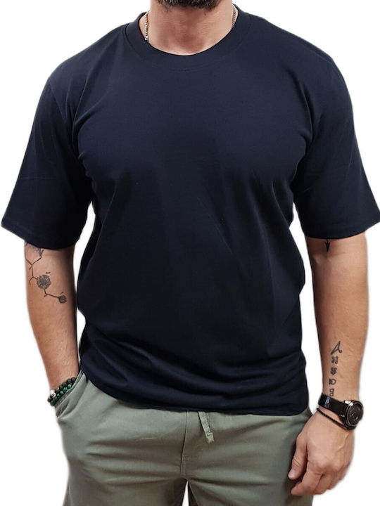 Marcus Herrenblusen Kurzarm Blau