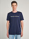 T-shirt Navy Μπλε