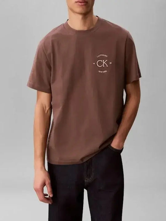 Calvin Klein T-shirt Καφέ
