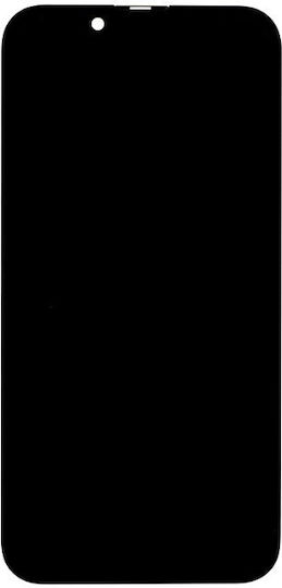 Ecran True Color cu mecanism tactil și ramă pentru iPhone 13 mini (Negru)