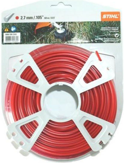 Нишка За Косачка Stihl 2.7 Мм X 9 М Червена