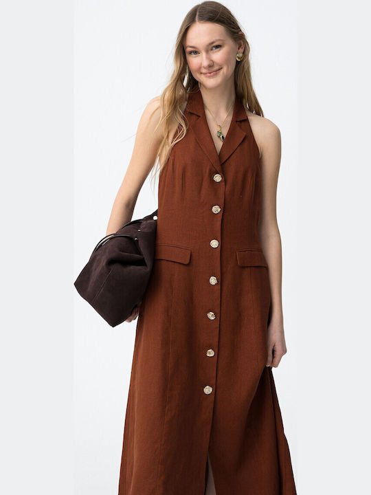 Tiffosi Dress All Day Brown