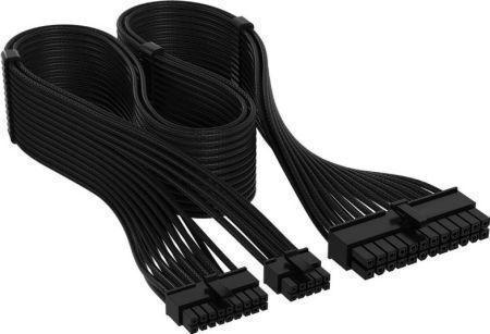 Corsair Premium Individually Sleeved 24-Pin ATX - 24-Pin ATX Cable Black CP-8920448