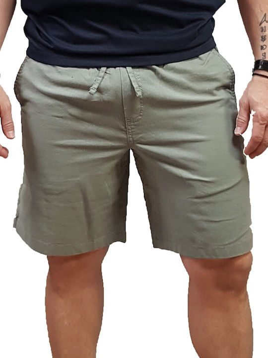 Jack & Jones Ανδρική Βερμούδα Χακί