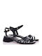 Damen Sandalen Schwarze