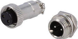 Microphone Connector Set – 2 Pin