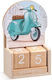 Taufgeschenke Holz Kalender Vespa H975 Taufgeschenke Kouteta