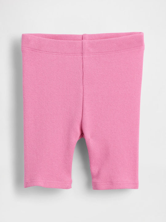 Kids Fabric Pink Shorts Bermuda